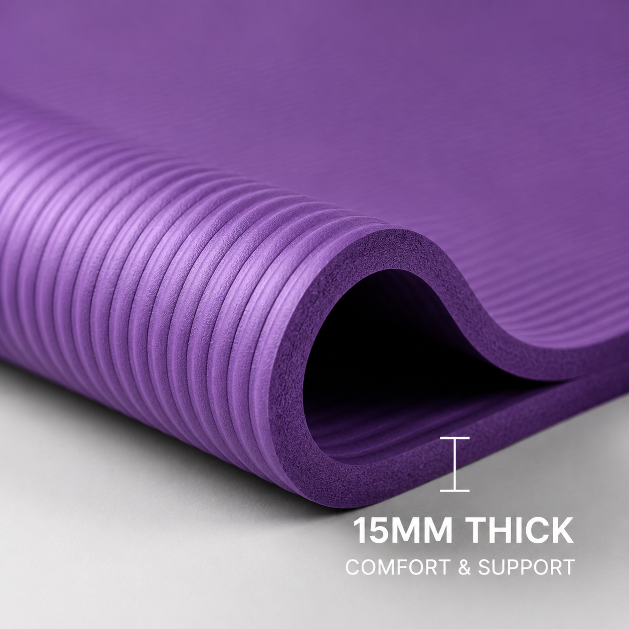 MOVARAX CoreFlow Extra-Thick Pilates Mat