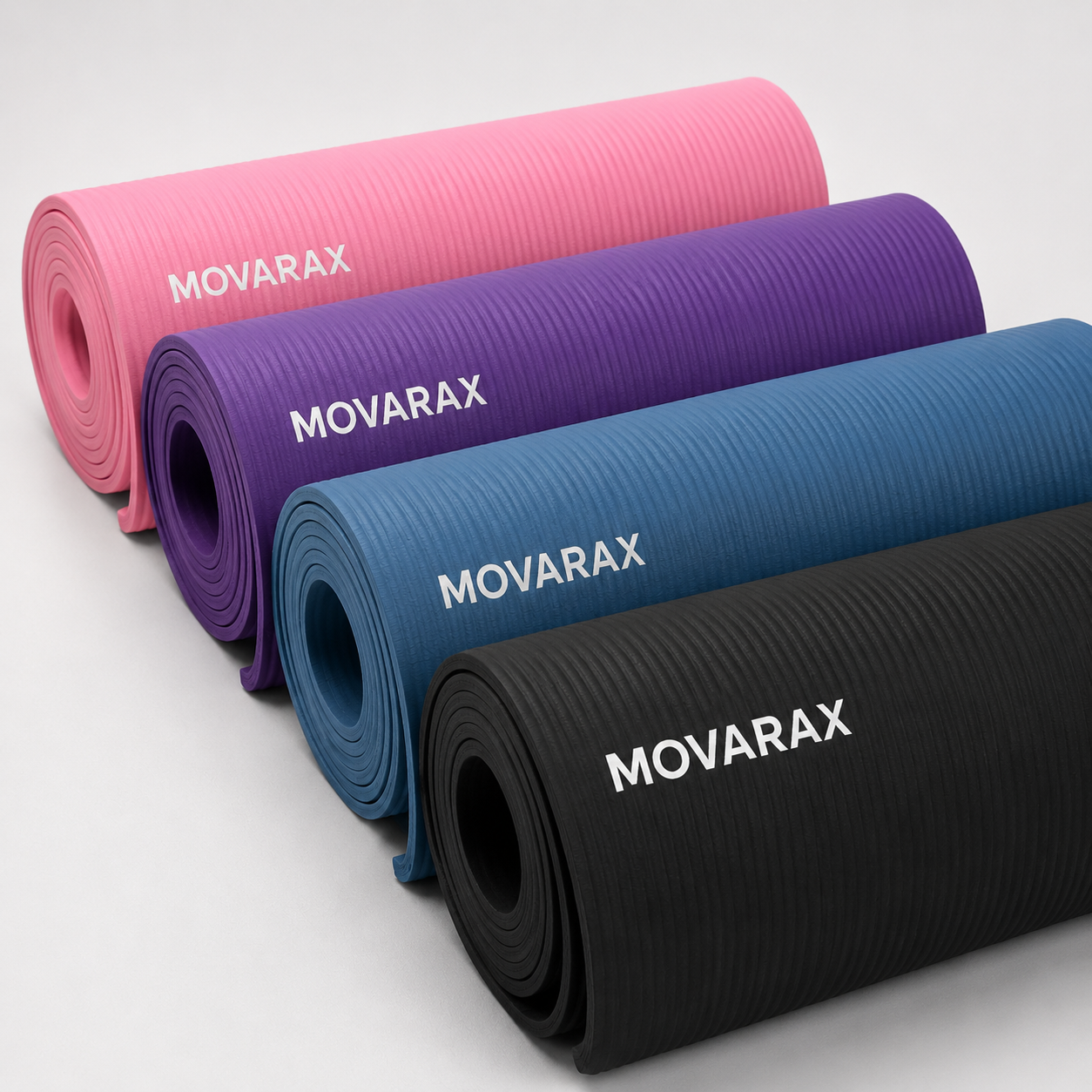 MOVARAX CoreFlow Extra-Thick Pilates Mat